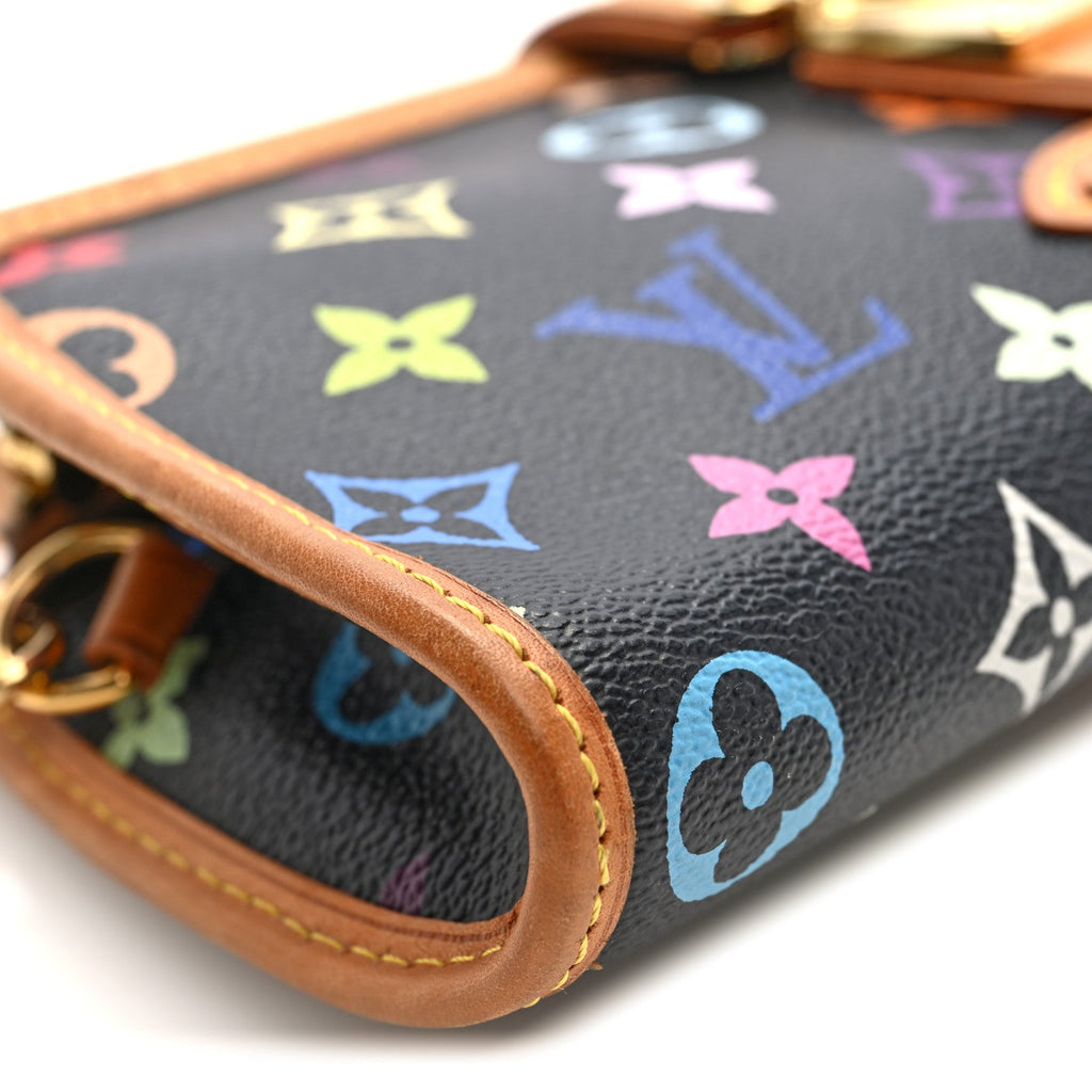 Louis Vuitton Monogram Multicolor Shirley Black