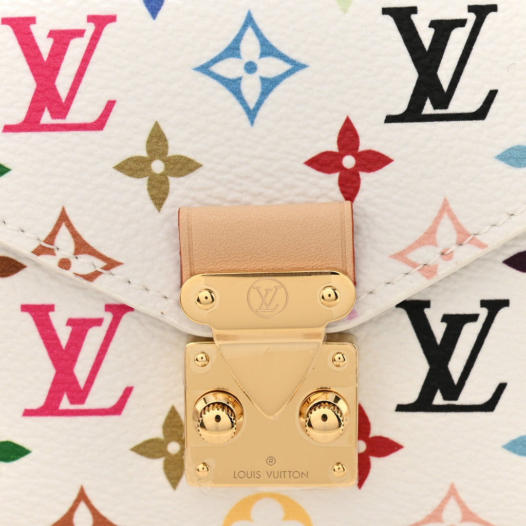Louis Vuitton LV X TM Monogram Multicolor Pouch Metis Belt White