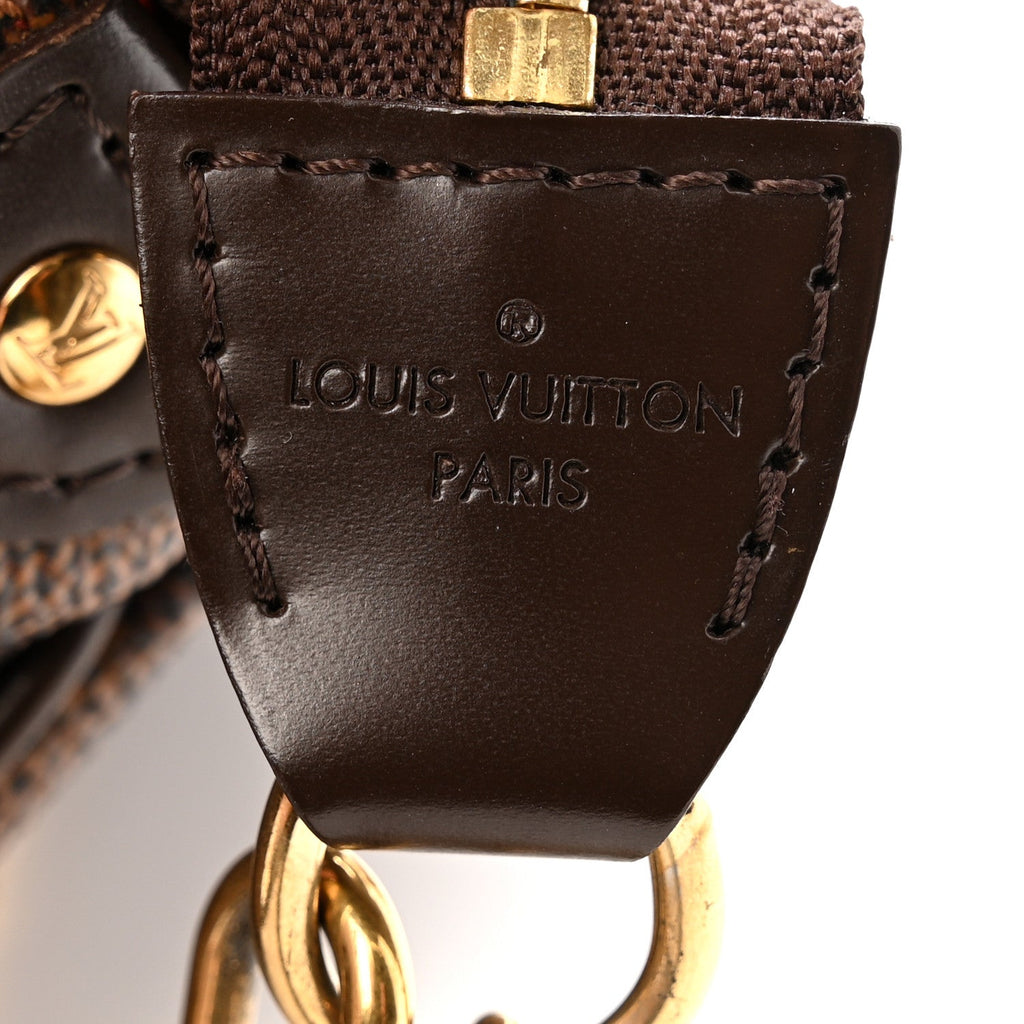 Louis Vuitton Damier Ebene Eva Clutch
