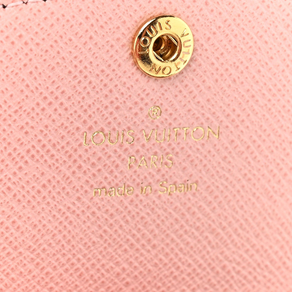 Louis Vuitton Monogram Rosalie Coin Purse Rose Ballerine