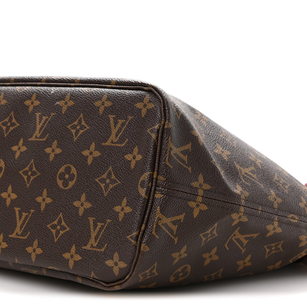 Louis Vuitton Monogram Articles de Voyage Ikat Neverfull MM Rose Velours