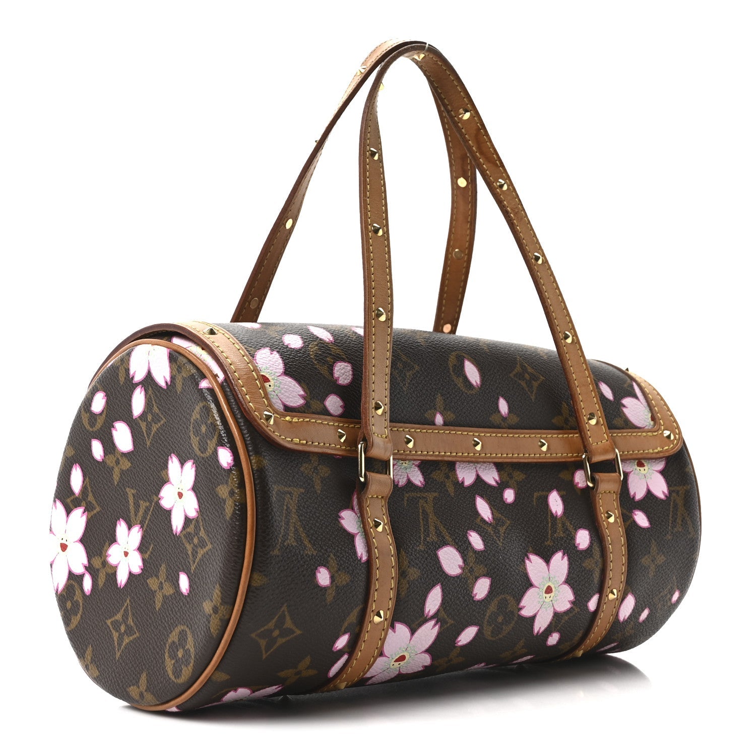 Louis Vuitton Monogram Cherry Blossom Papillon Brown