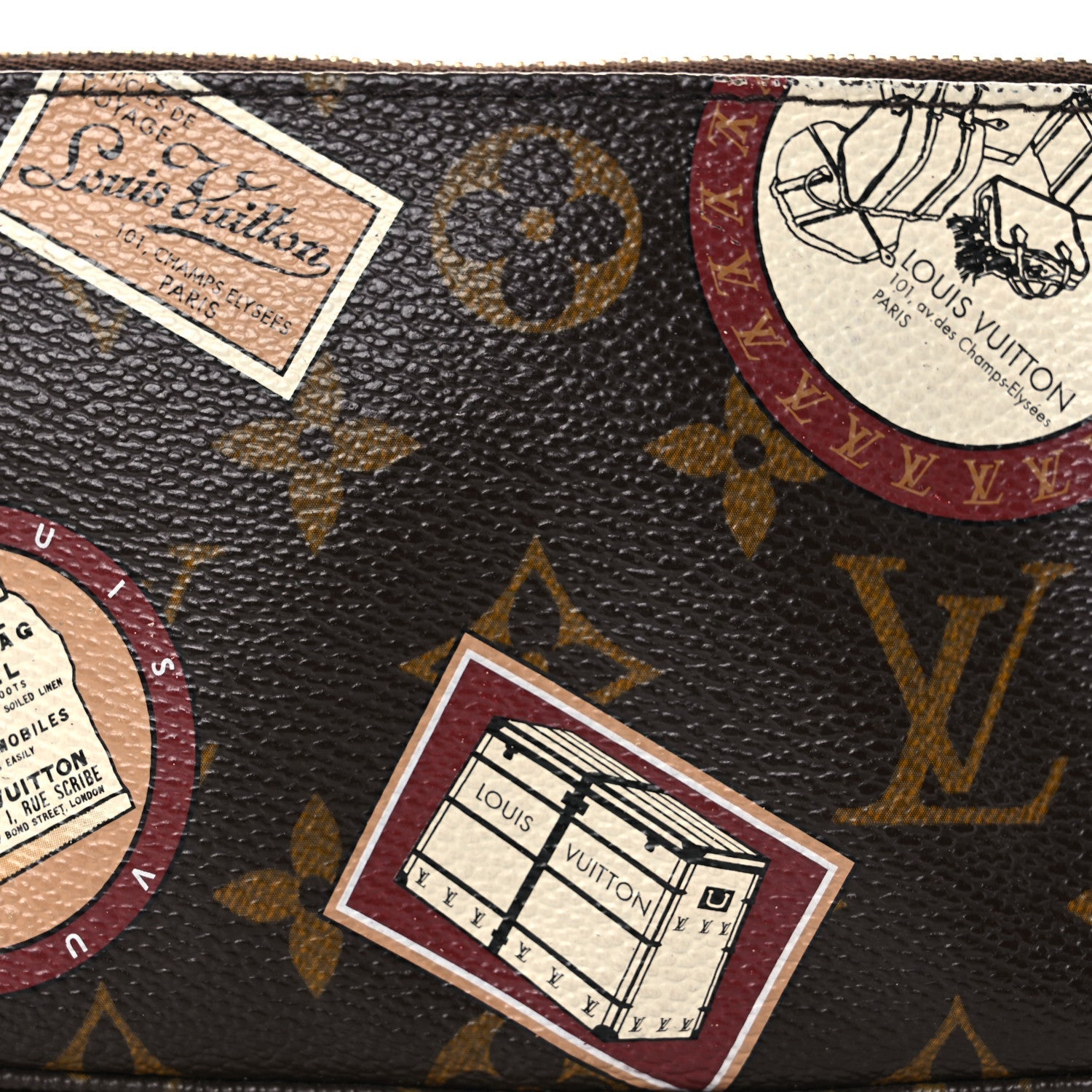 Louis Vuitton Monogram Patch Mini Pochette Accessories