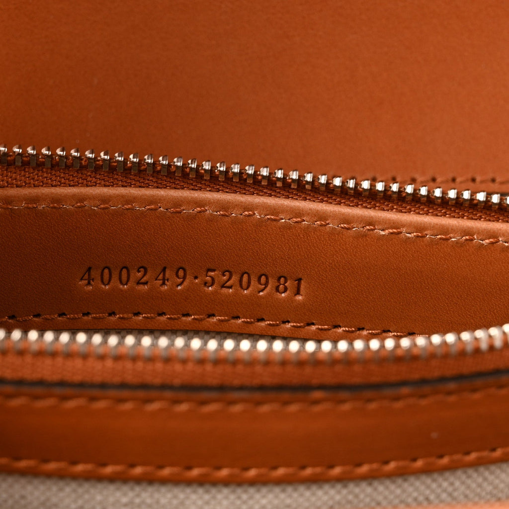 Gucci Calfskin Small Dionysus Shoulder Bag Harness Brown