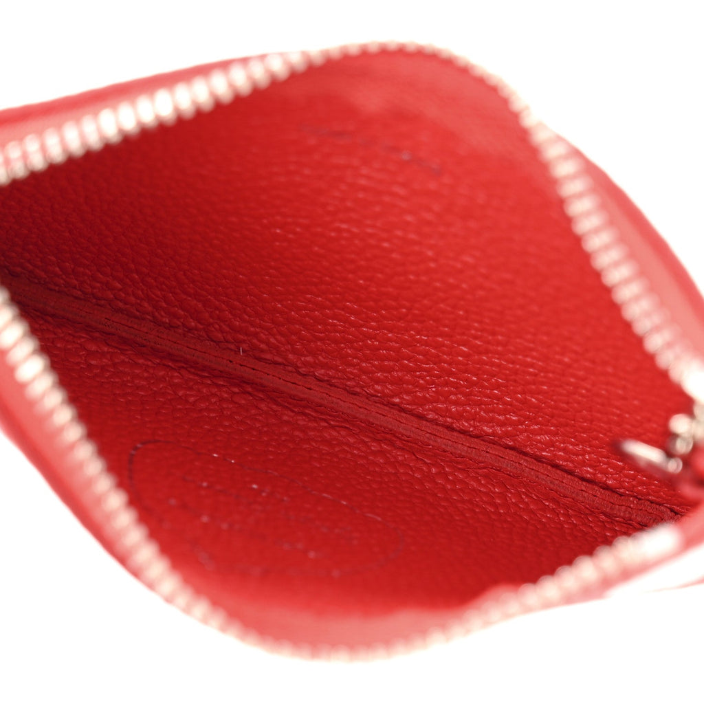 Louis Vuitton LV X YK Empreinte Infinity Dots Key Pouch Red White