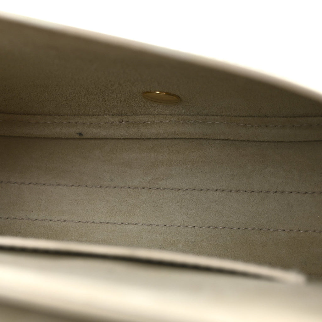 Christian Dior Box Calfskin Medium Bobby Flap Latte