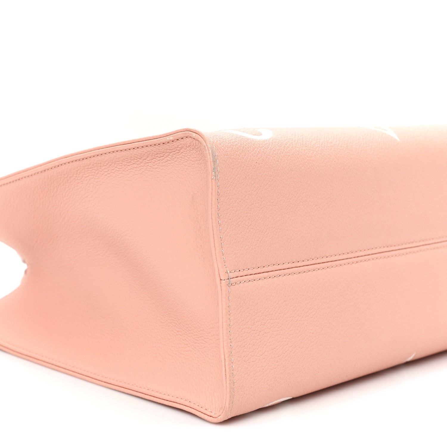 Louis Vuitton Empreinte Monogram Giant Onthego MM Rose Trianon Crème