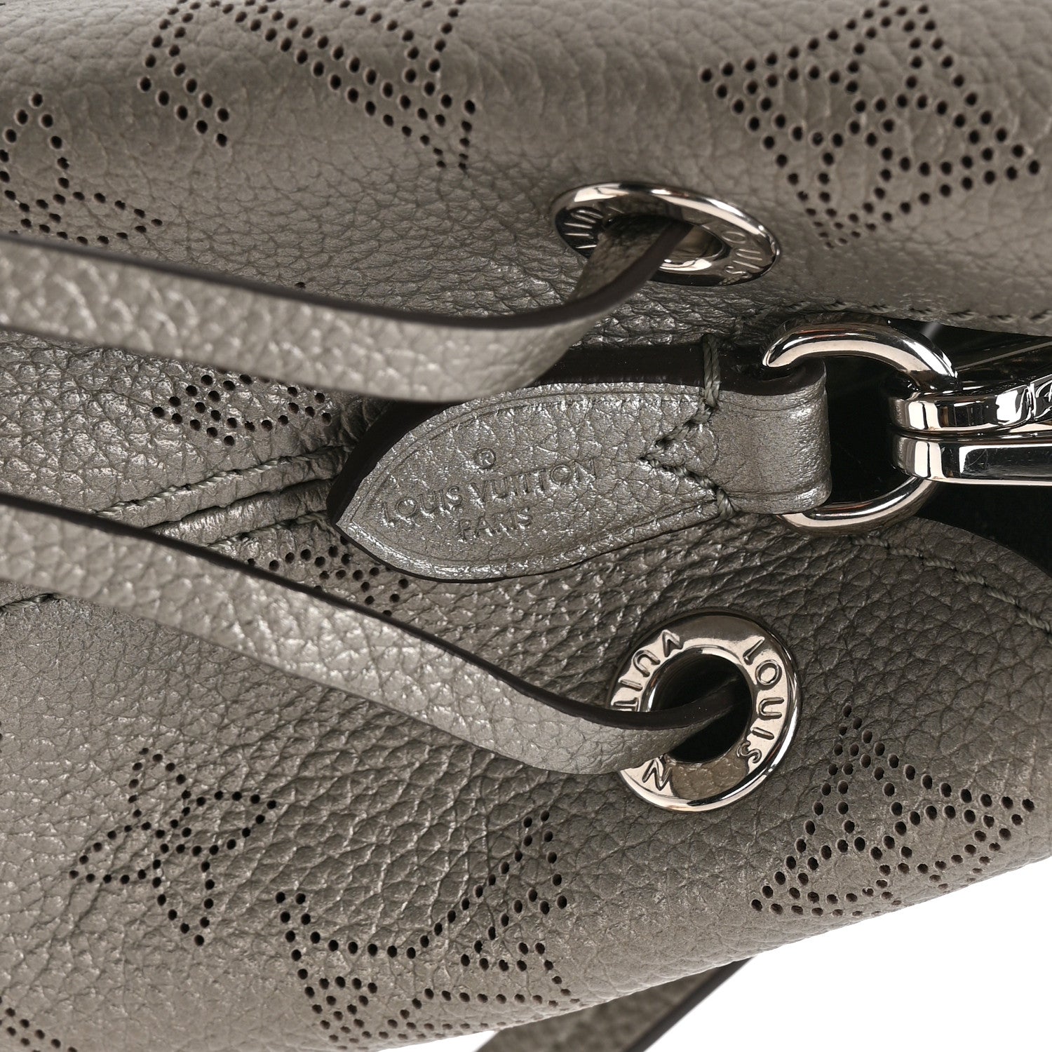Louis Vuitton Metallic Mahina Bella Gris Souris