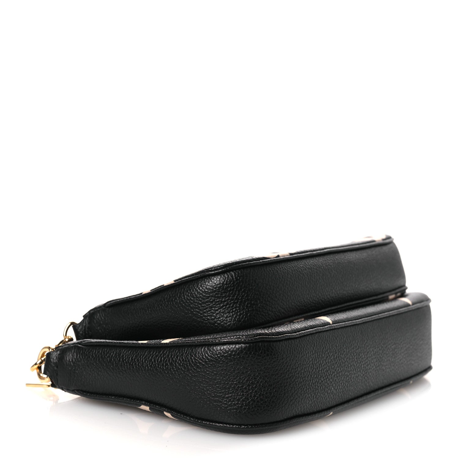 Louis Vuitton Empreinte Monogram Giant Multi Pochette Accessories Black Beige