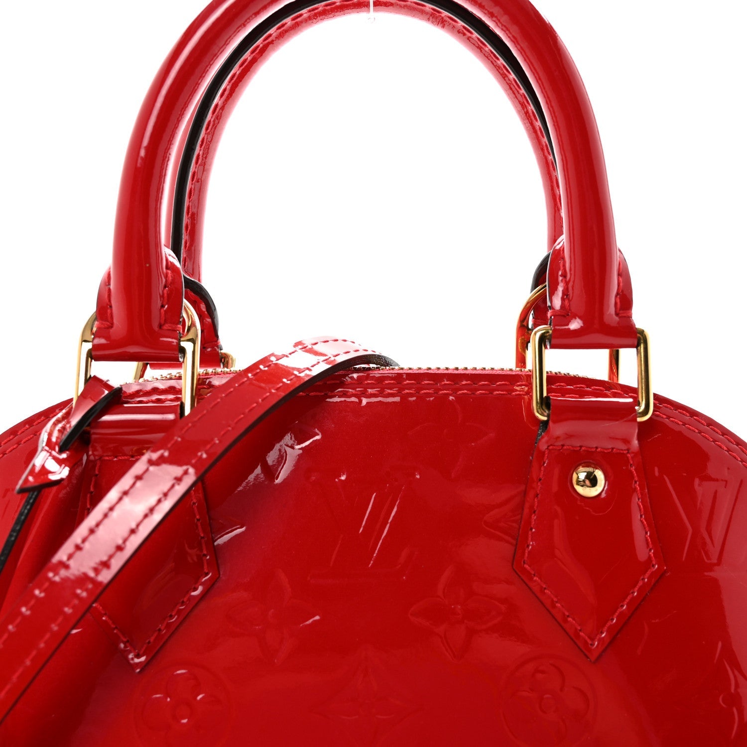 Louis Vuitton Vernis Alma BB Cherry