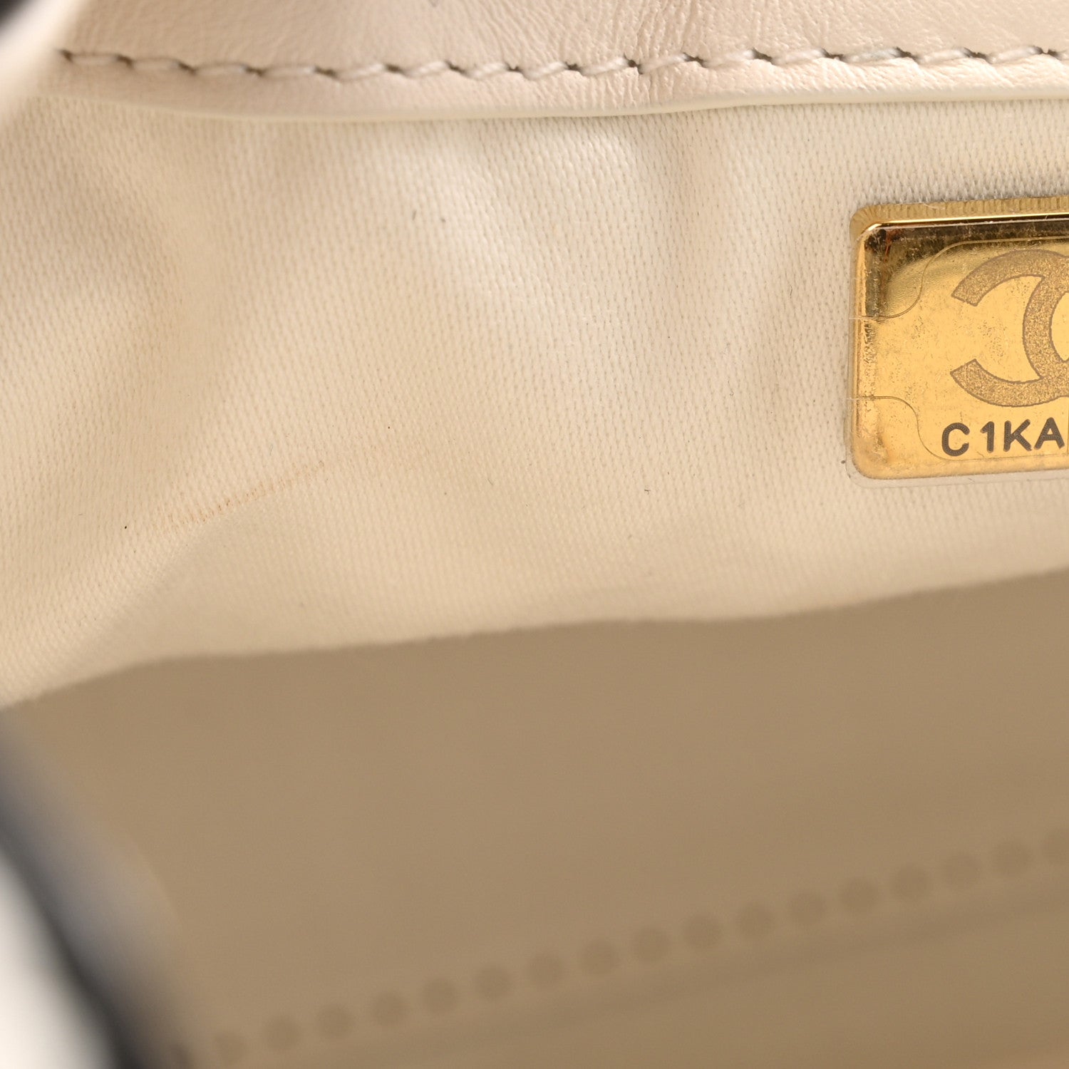 Chanel Braided Raffia Calfskin Mini Chanel 25 Handbag White Black