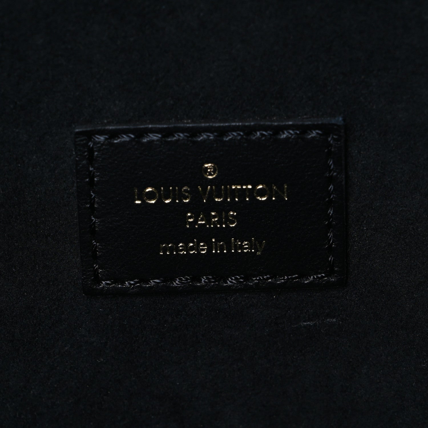 Louis Vuitton Raffia Saint Jacques Tote Black