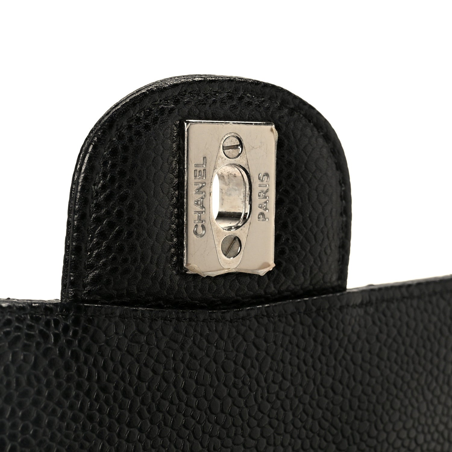 Chanel Caviar Quilted Medium Double Flap Black