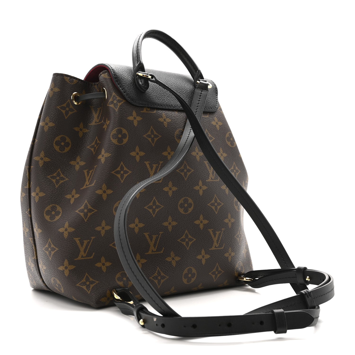 Louis Vuitton Monogram Montsouris PM Black