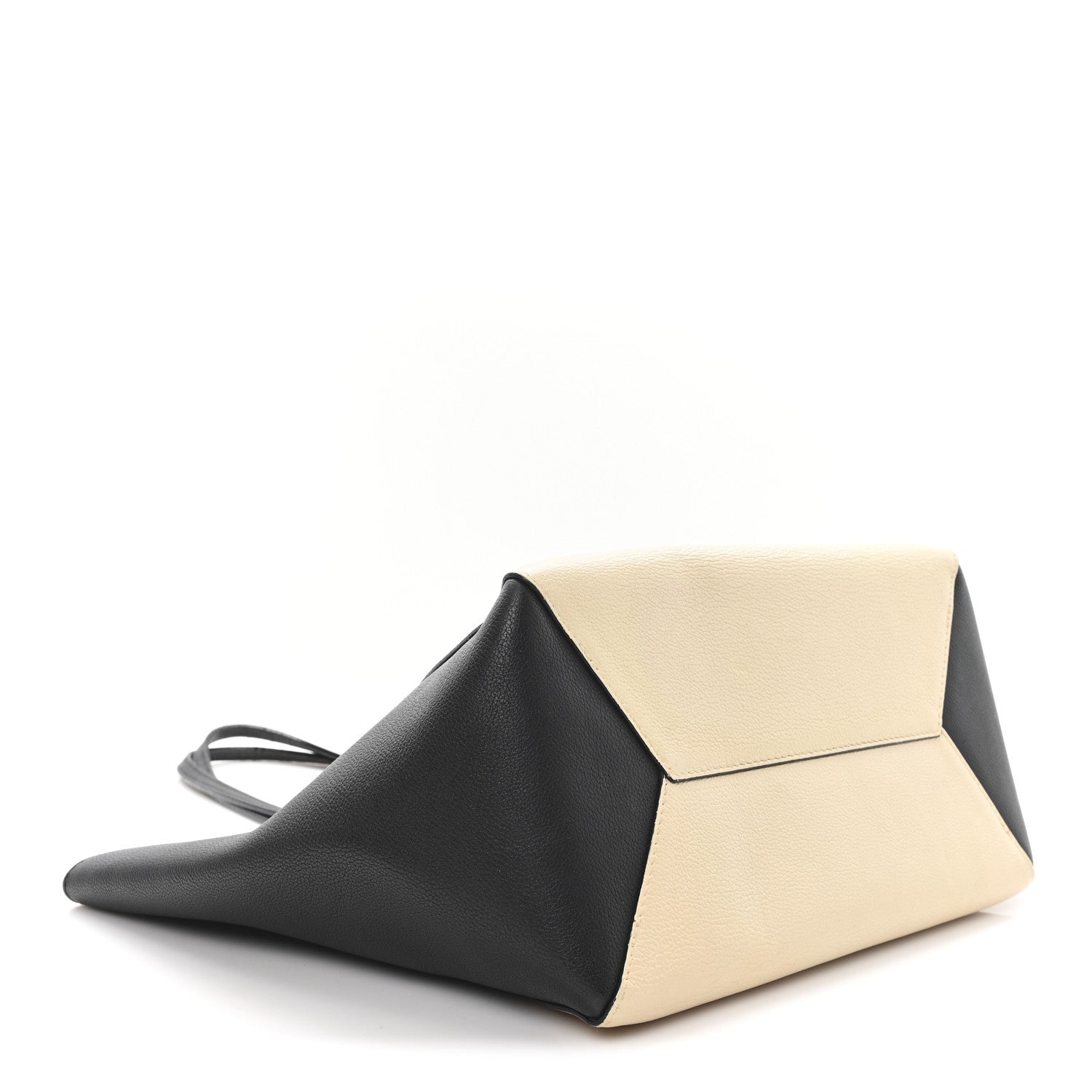 Louis Vuitton Calfskin Lockme Cabas Vanille Black