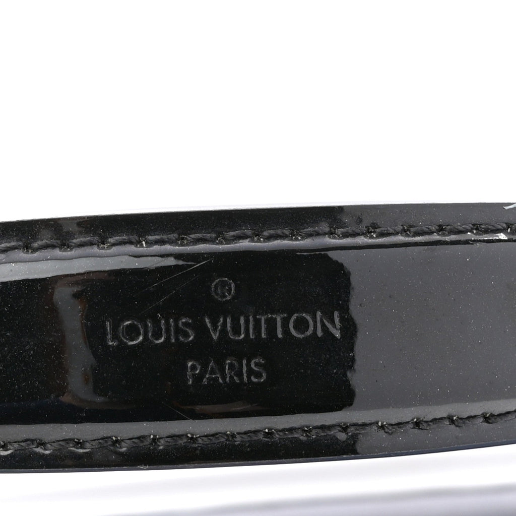 Louis Vuitton Patent Calfskin Monogram Cherrywood PM Black