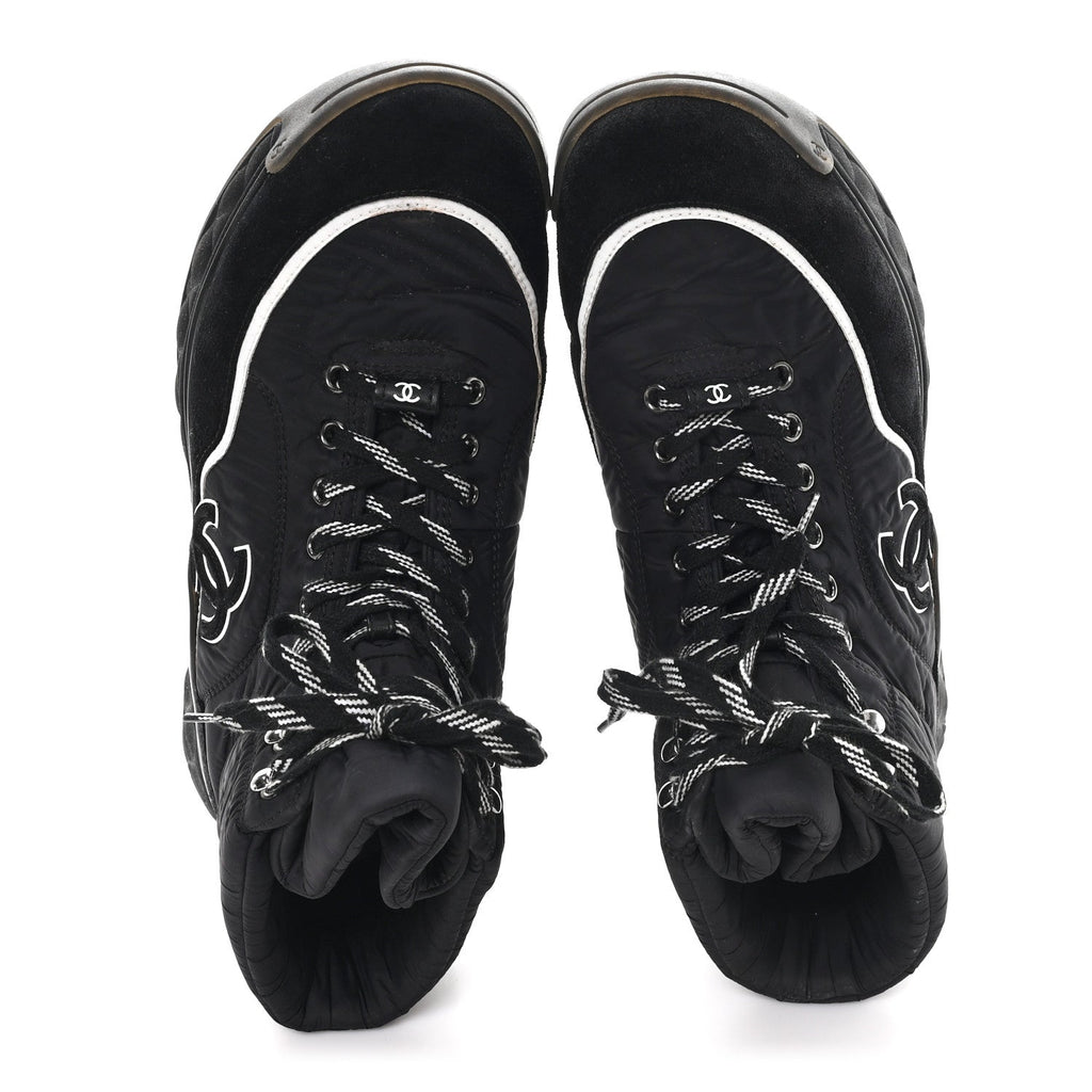 Fabric Suede Mens CC Sneakers 44 Black