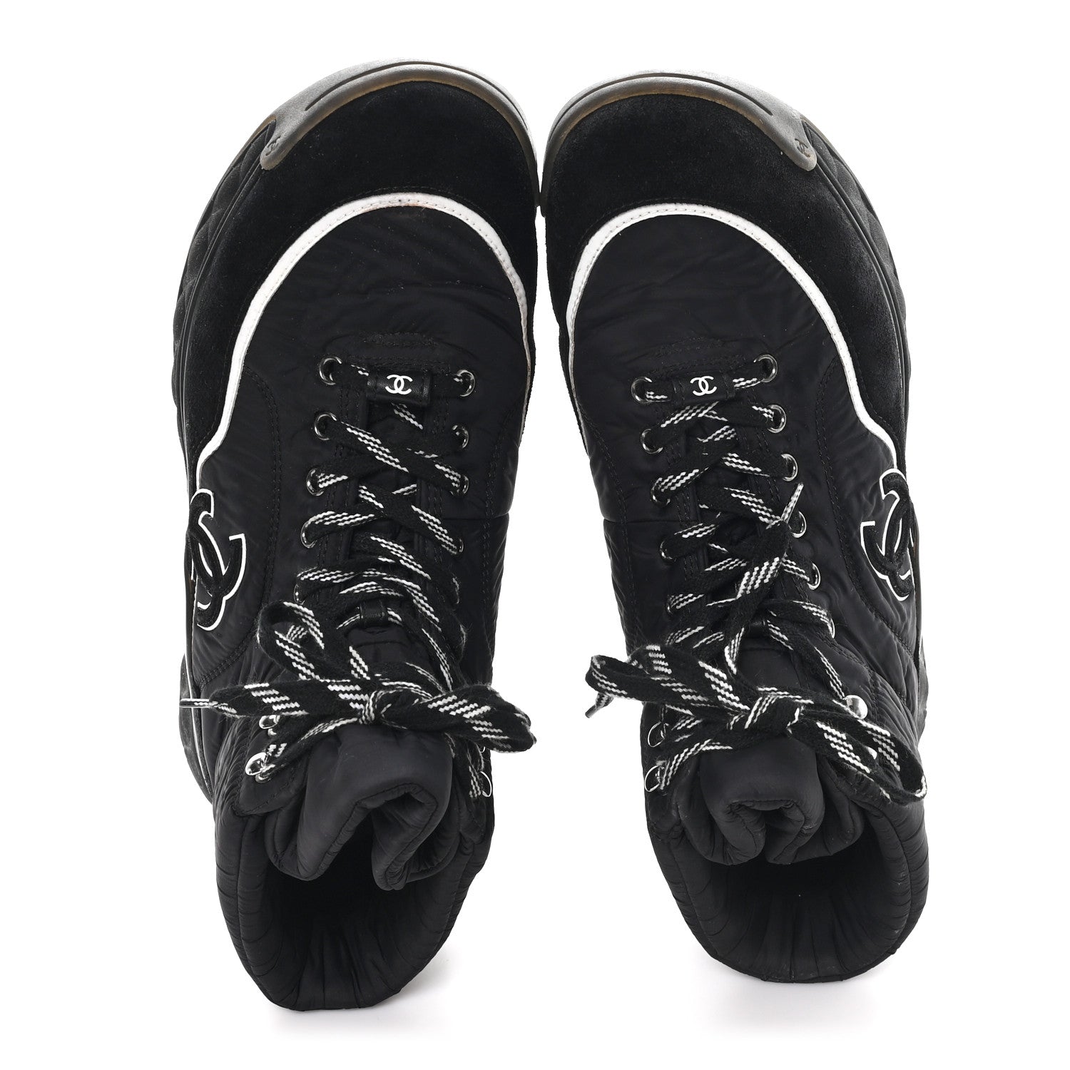 Fabric Suede Mens CC Sneakers 44 Black