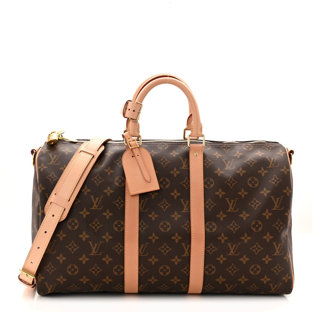 Louis Vuitton Monogram Keepall Bandouliere 45