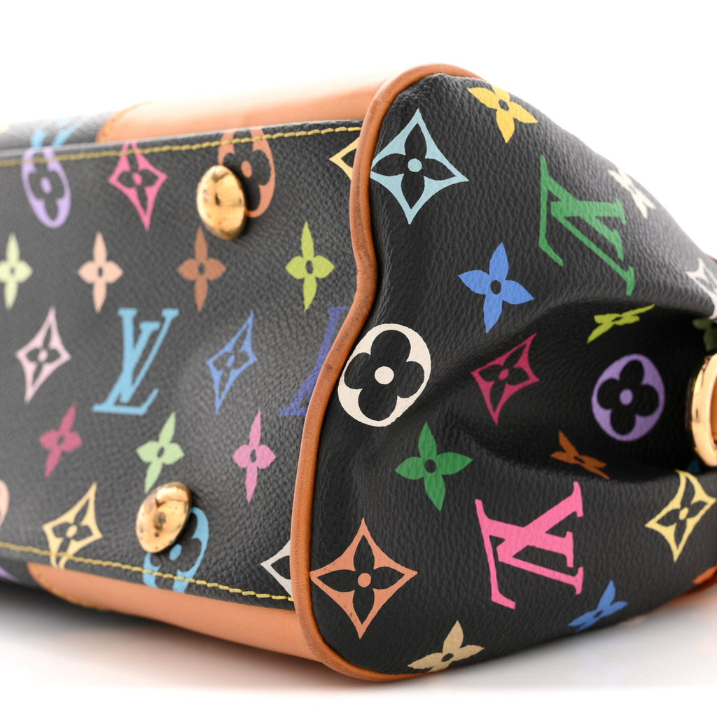 Louis Vuitton Monogram Multicolor Beverly MM Black