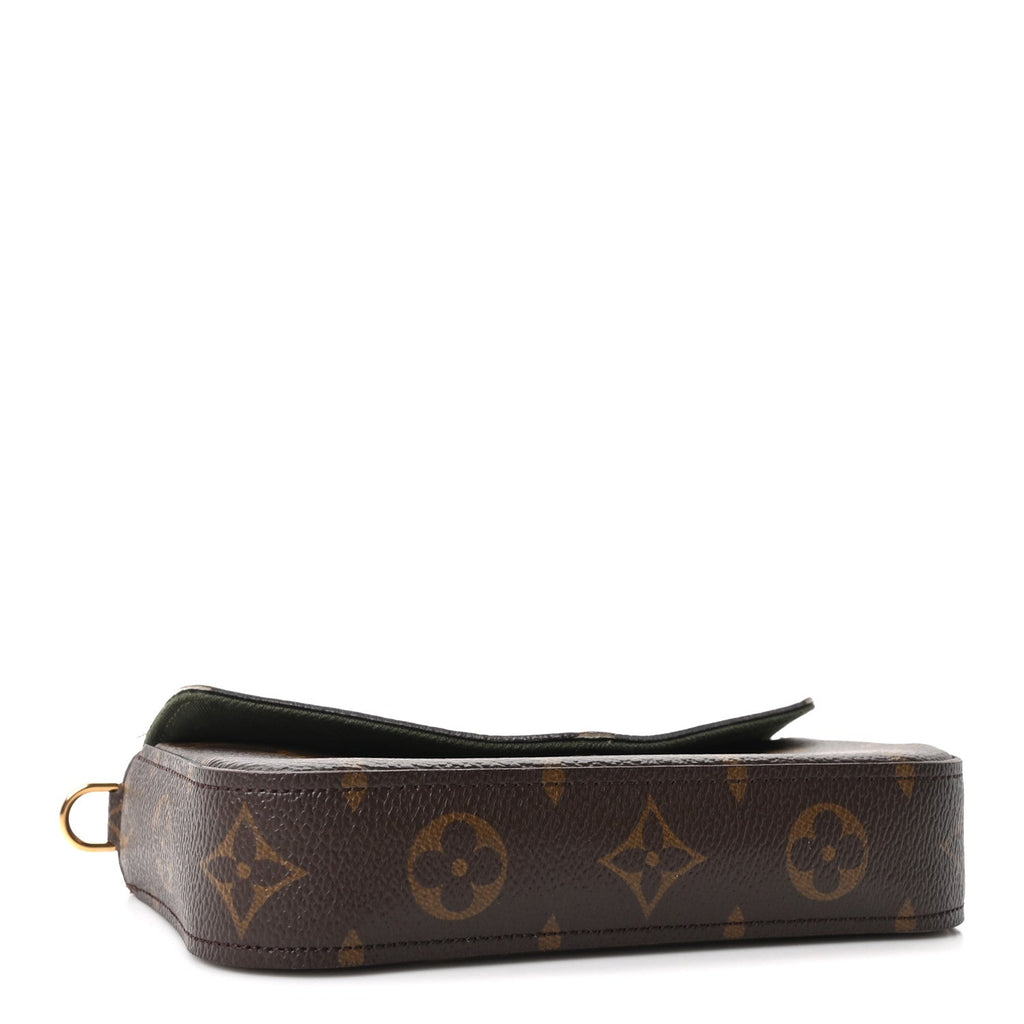 Louis Vuitton Monogram Felicie Strap & Go Kaki