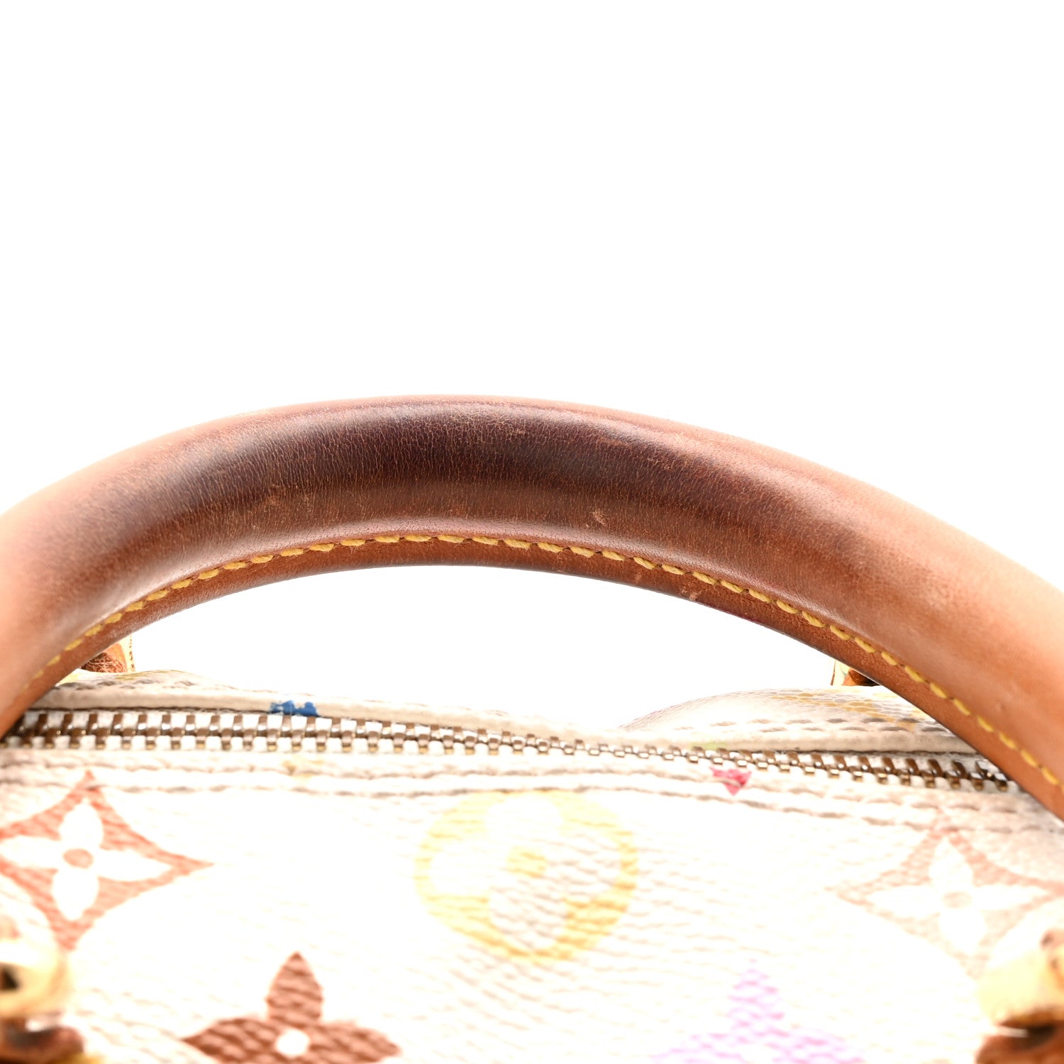 Louis Vuitton Monogram Multicolor Speedy 30 White