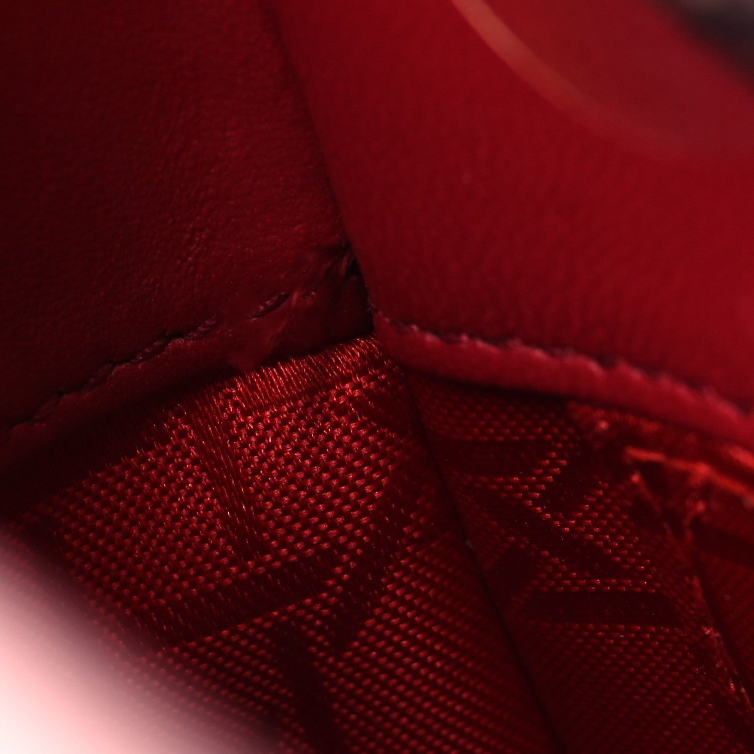 Christian Dior Lambskin Cannage Small My ABCDior Lady Dior Red