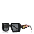Prada Acetate Symbole Sunglasses SPR 23Y Slate Grey