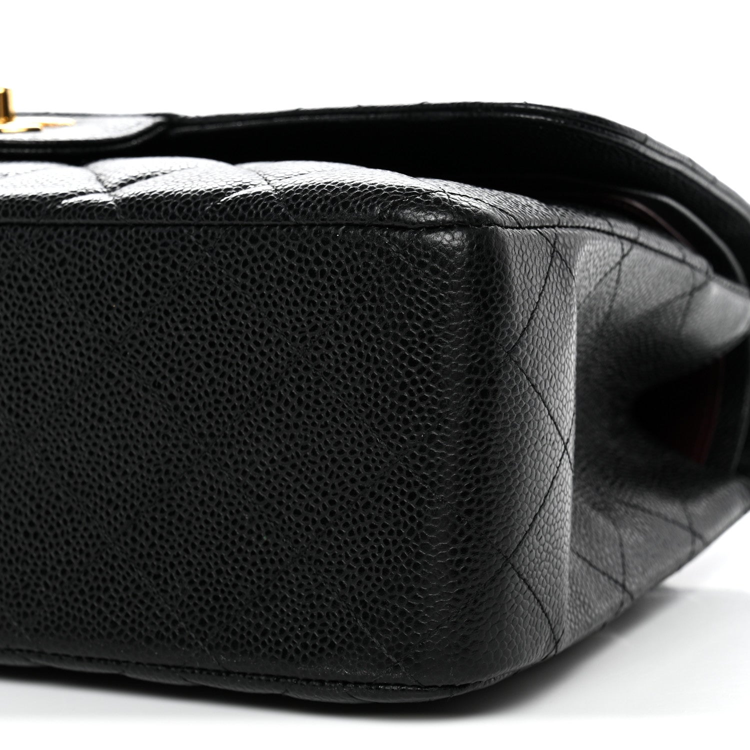 Chanel Caviar Quilted Jumbo Double Flap Black