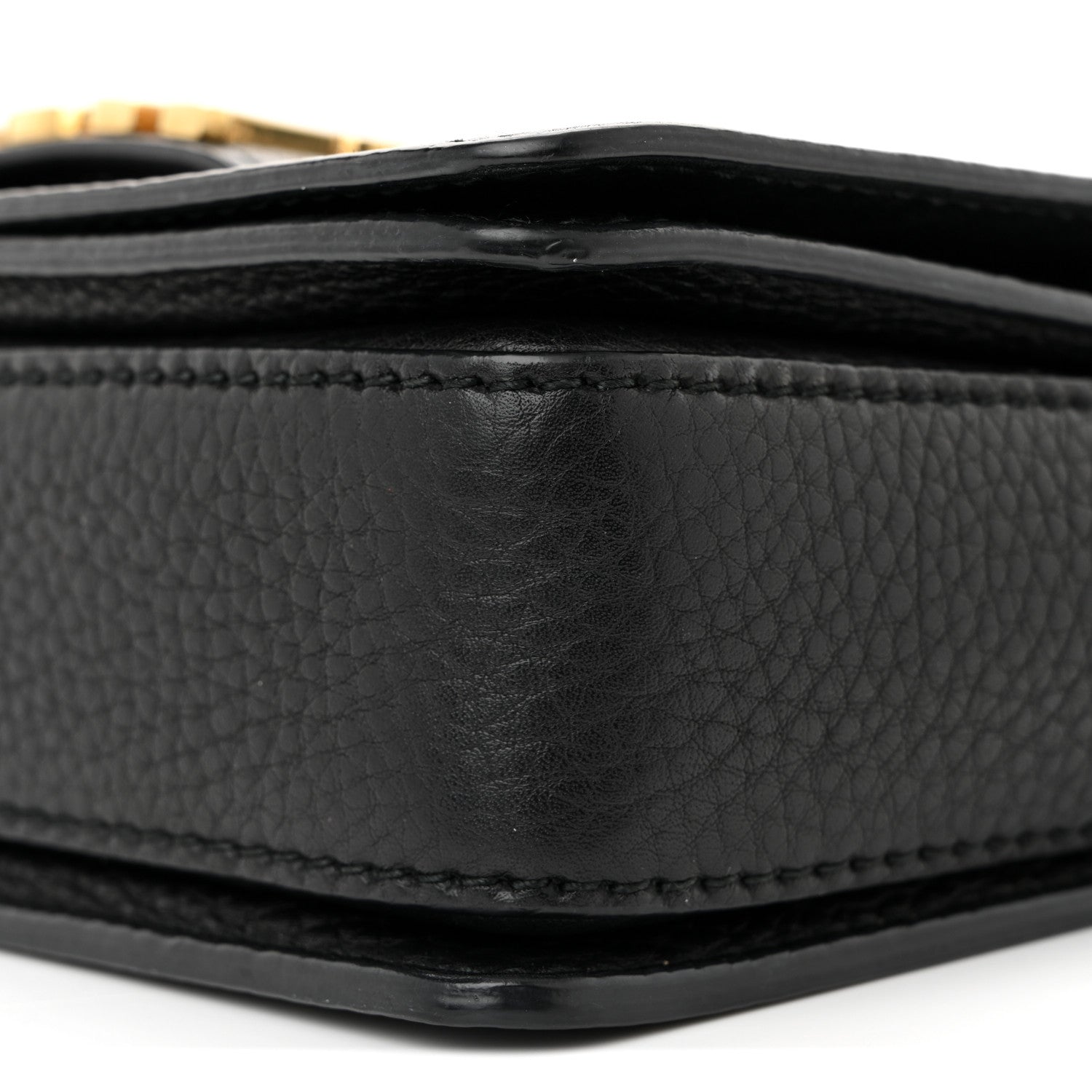 Christian Dior Grained Calfskin Dio(r)evolution Flap Bag Black