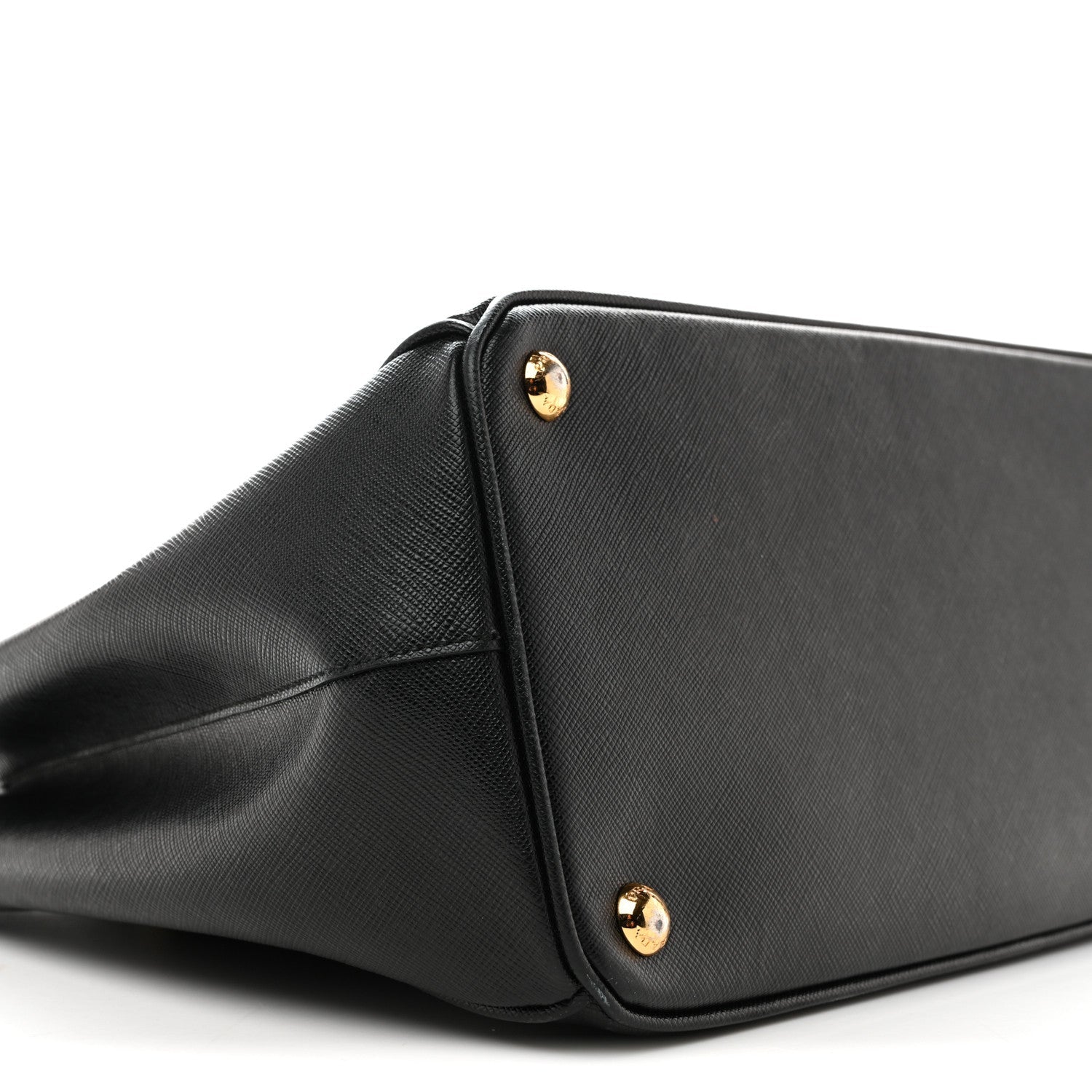Prada Saffiano Lux Medium Galleria Double Zip Tote Black