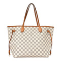 Louis Vuitton Damier Azur Neo Neverfull MM Rose Ballerine