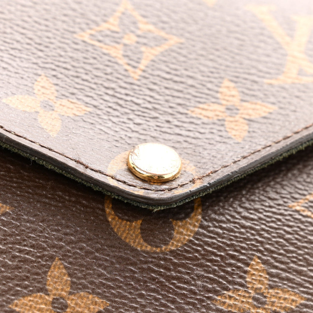 Louis Vuitton Monogram Felicie Strap & Go Kaki