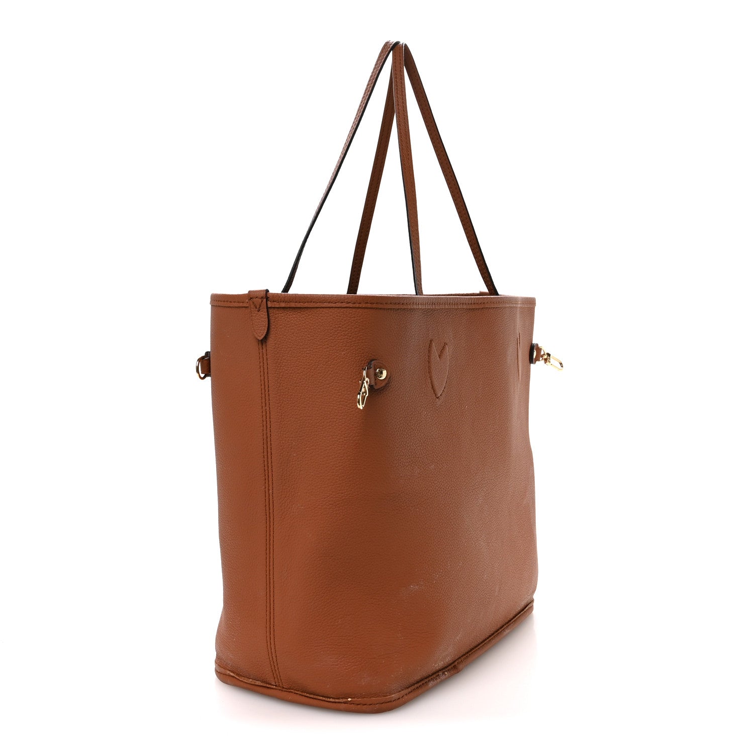 Louis Vuitton Monogram Calfskin Neo Neverfull Inside Out MM Tan