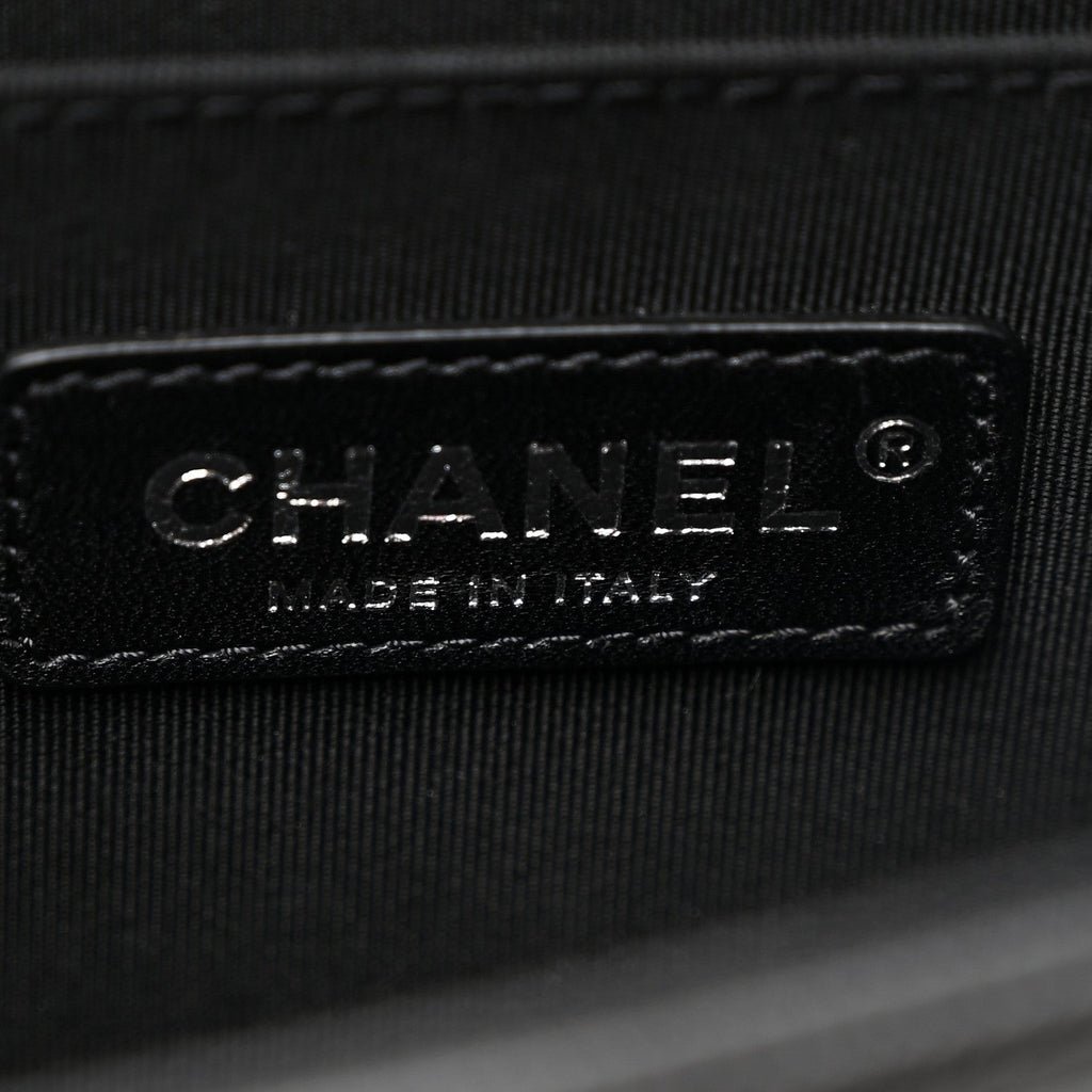 Chanel Caviar Quilted Medium Boy Flap Black