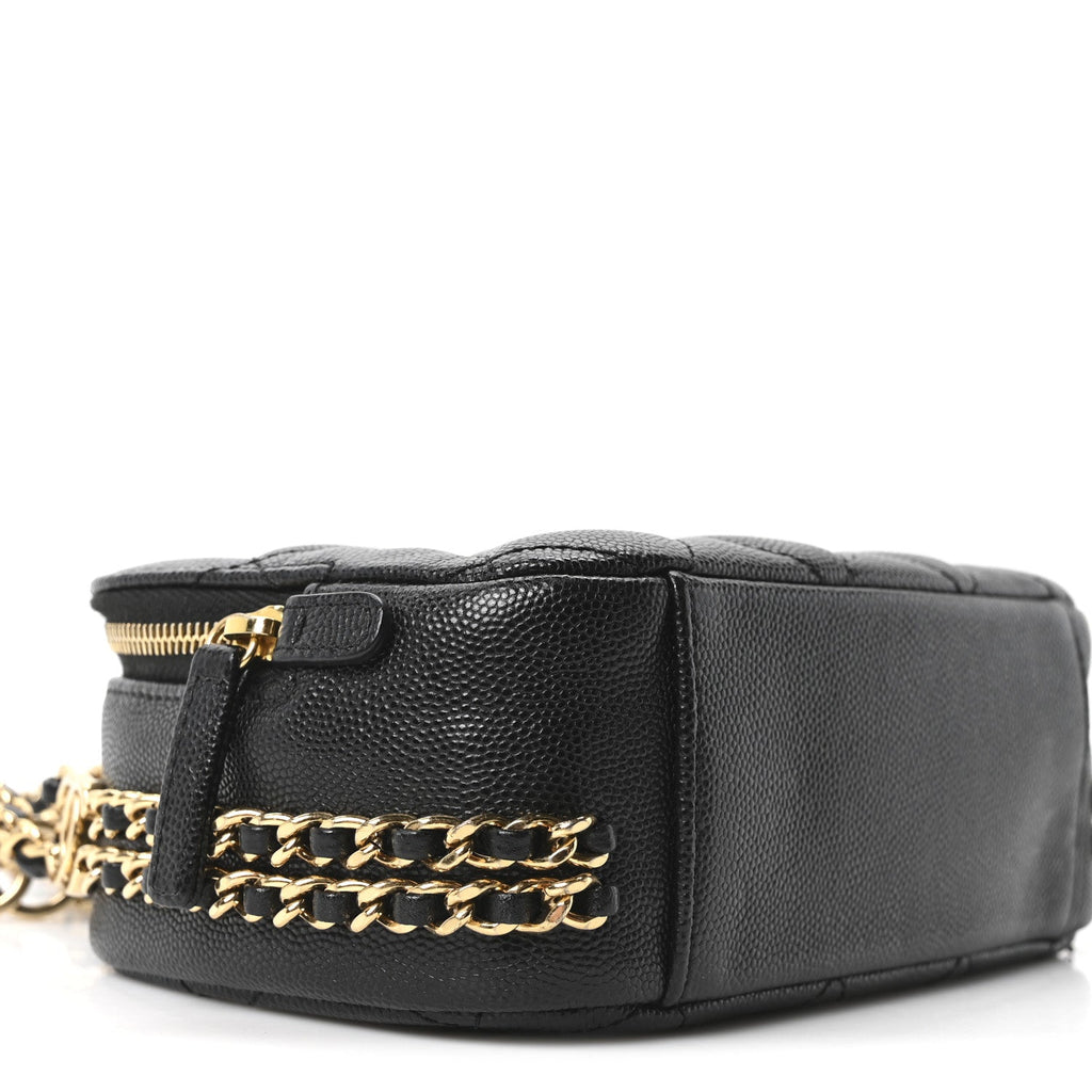 Chanel Caviar Quilted Mini CC You Camera Case Black