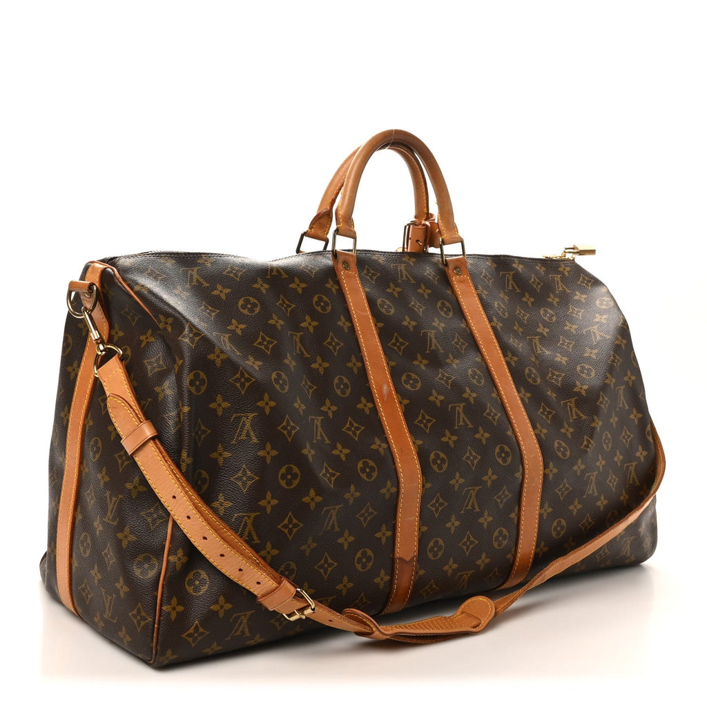 Louis Vuitton Monogram Keepall Bandouliere 60