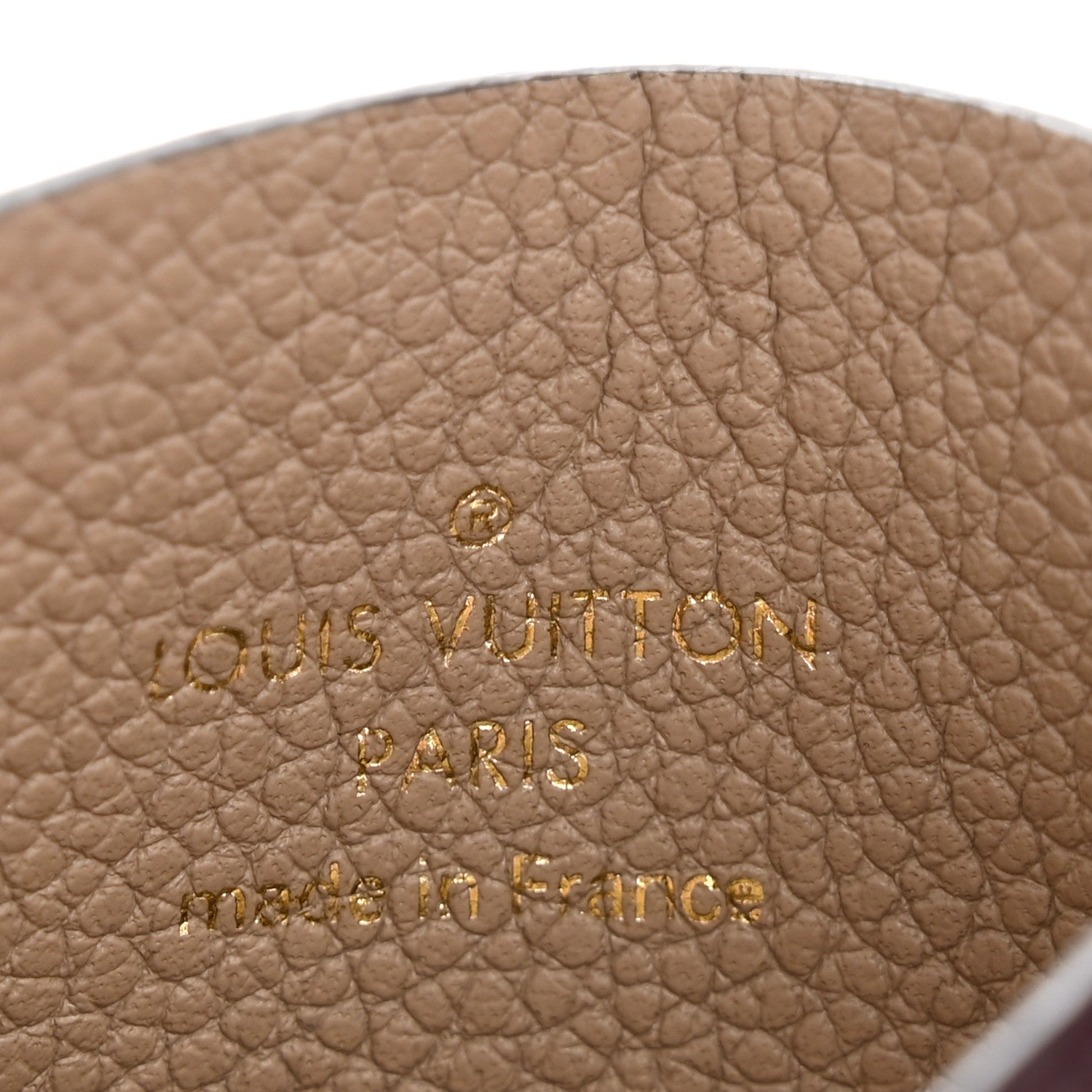 Louis Vuitton Cuir Rivets Mirror Case Quetsche