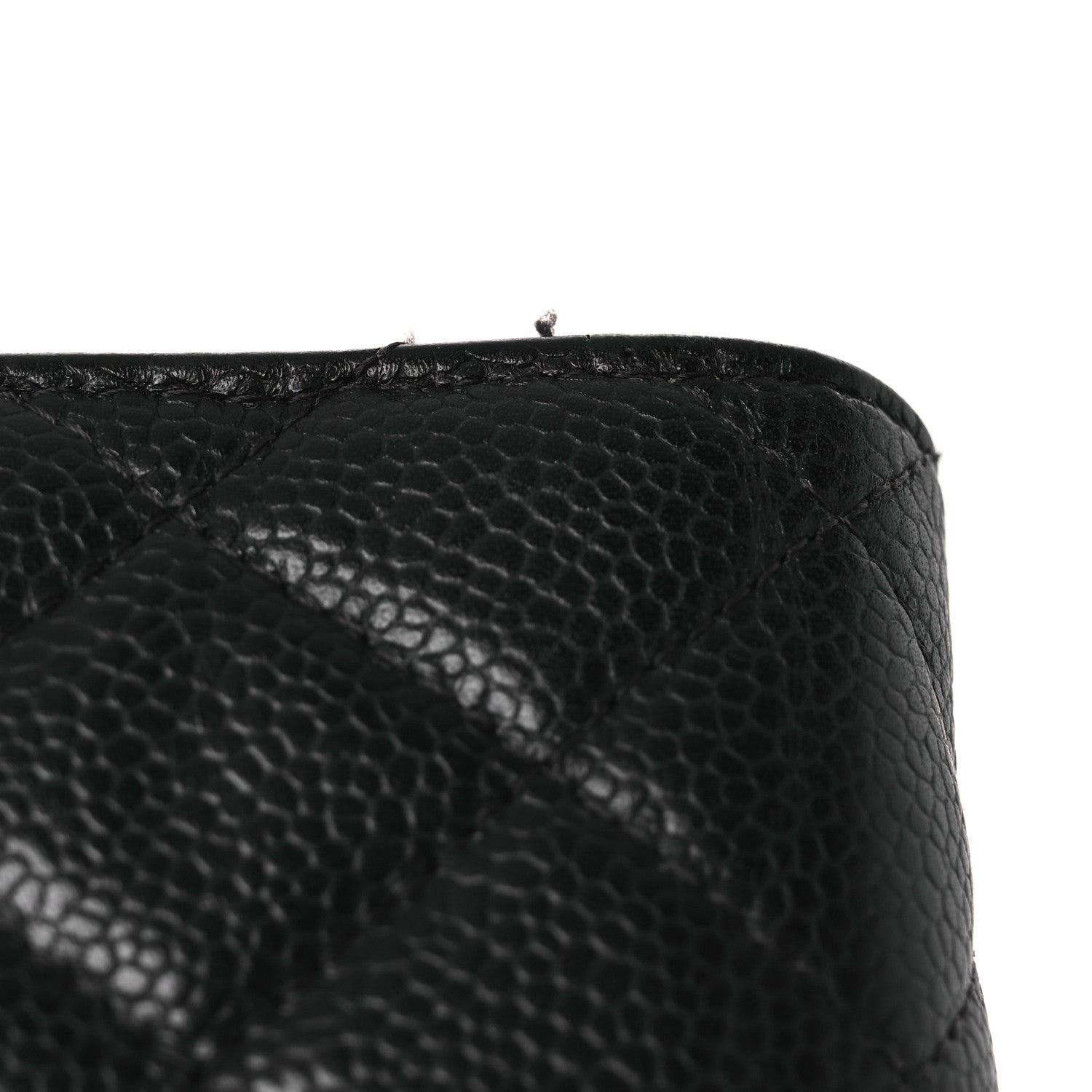 Chanel Caviar Quilted Wallet on Chain WOC Black