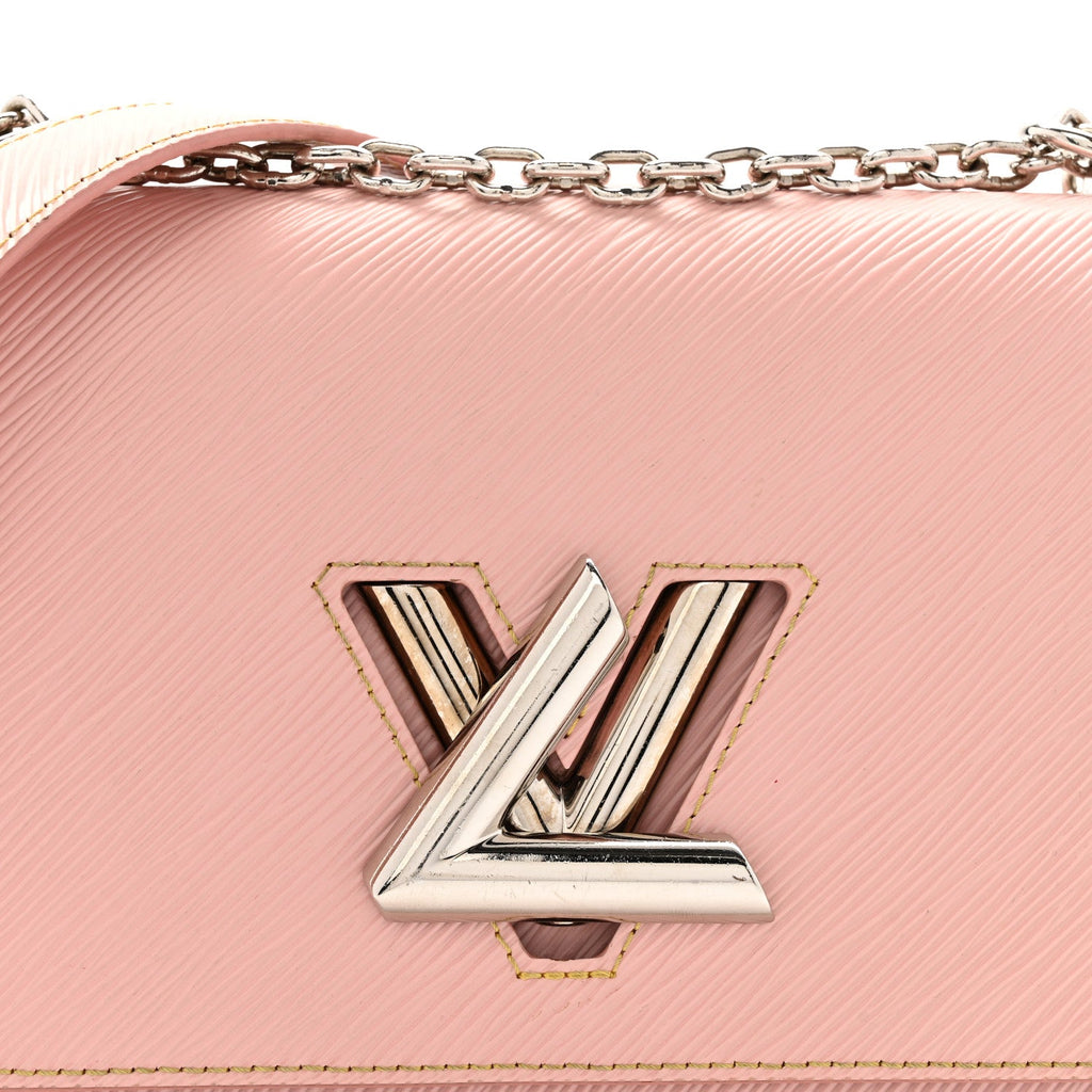 Louis Vuitton Epi Twist Shoulder Bag MM Rose Ballerine