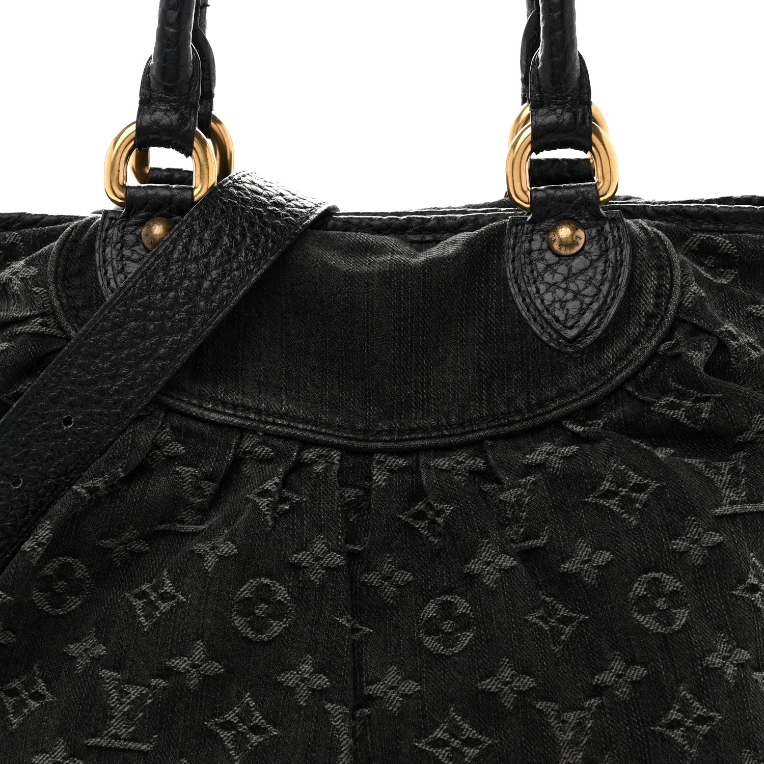 Louis Vuitton Denim Neo Cabby MM Black