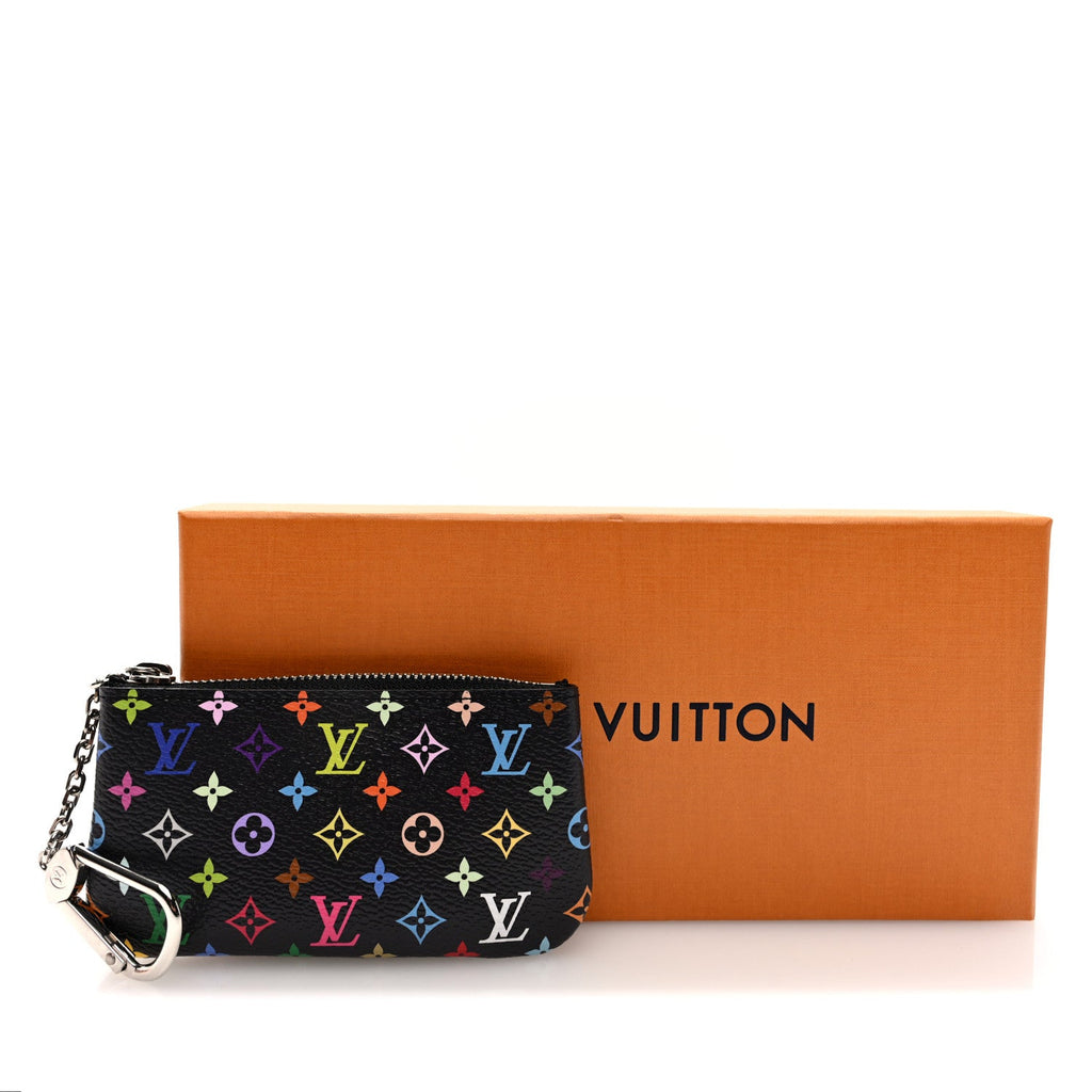 Louis Vuitton LV X TM Monogram Multicolor Key Pouch Black