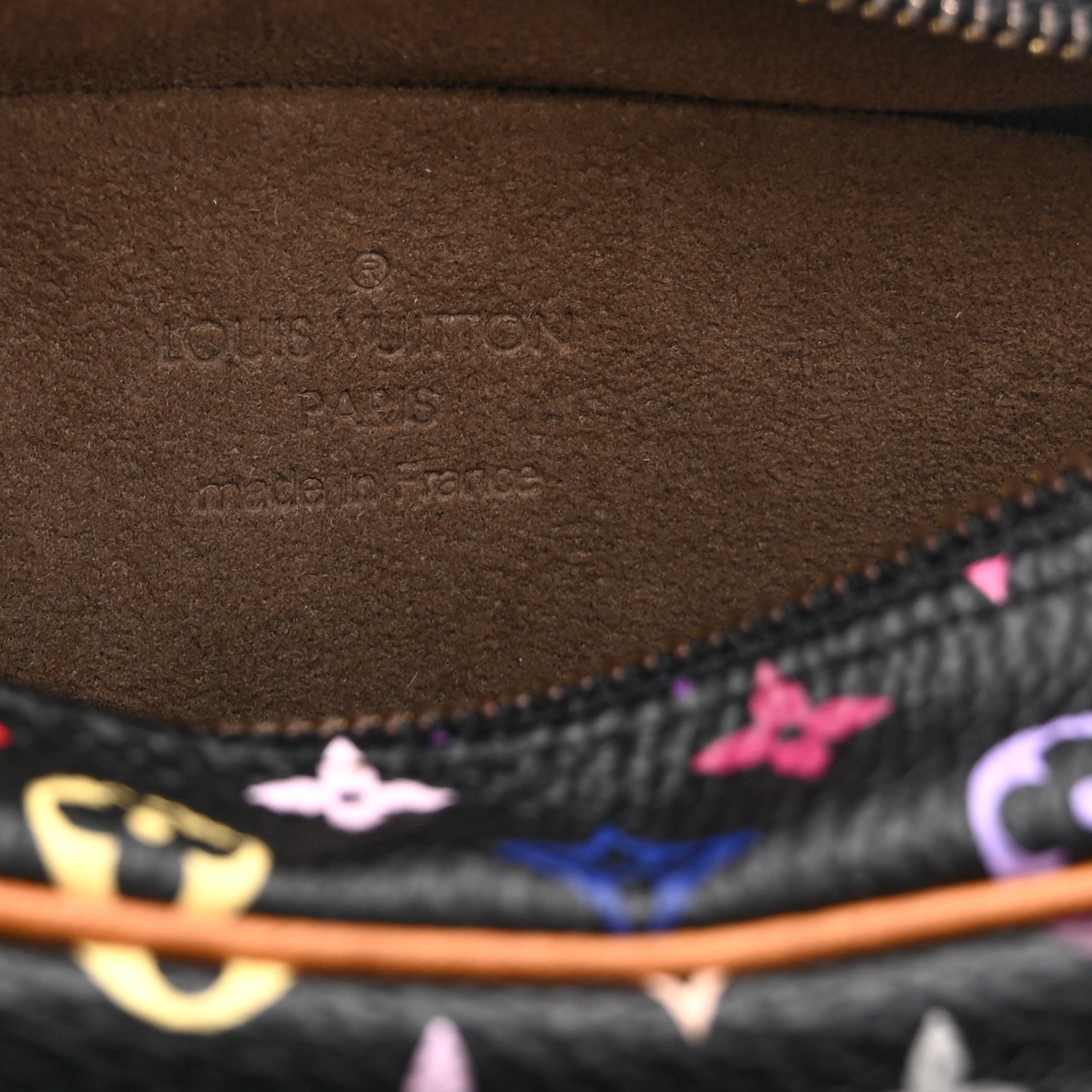 Louis Vuitton Monogram Multicolor Trousse Wapity Black