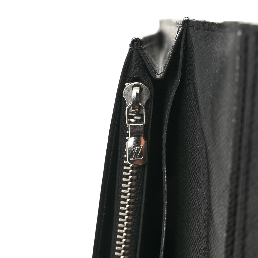 Louis Vuitton Epi Brazza Wallet Black