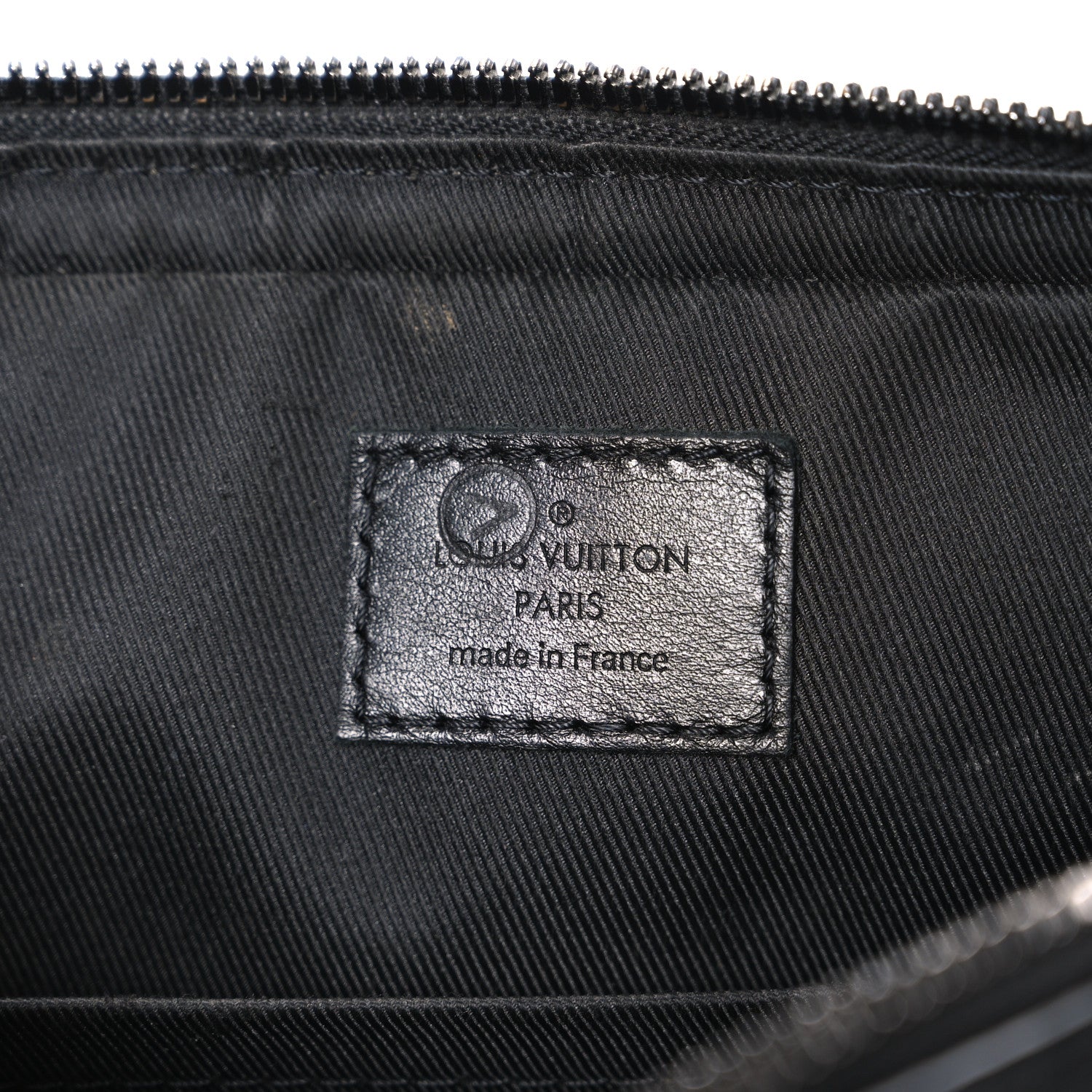 Louis Vuitton Calfskin Monogram Shadow Duo Messenger Black