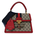 Gucci GG Supreme Monogram Small Queen Margaret Top Handle Bag Red