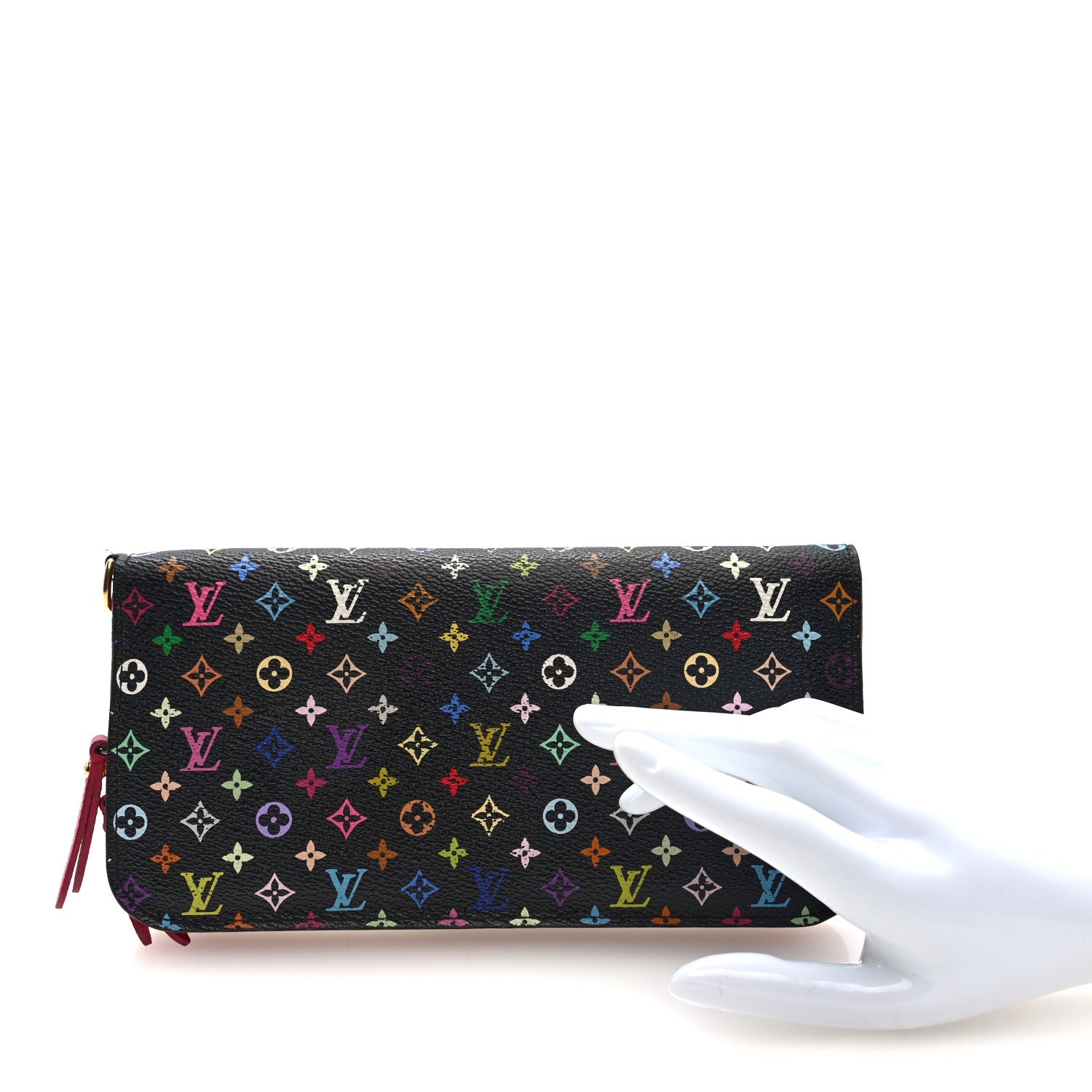 Louis Vuitton Monogram Multicolor Insolite Wallet Black Grenade