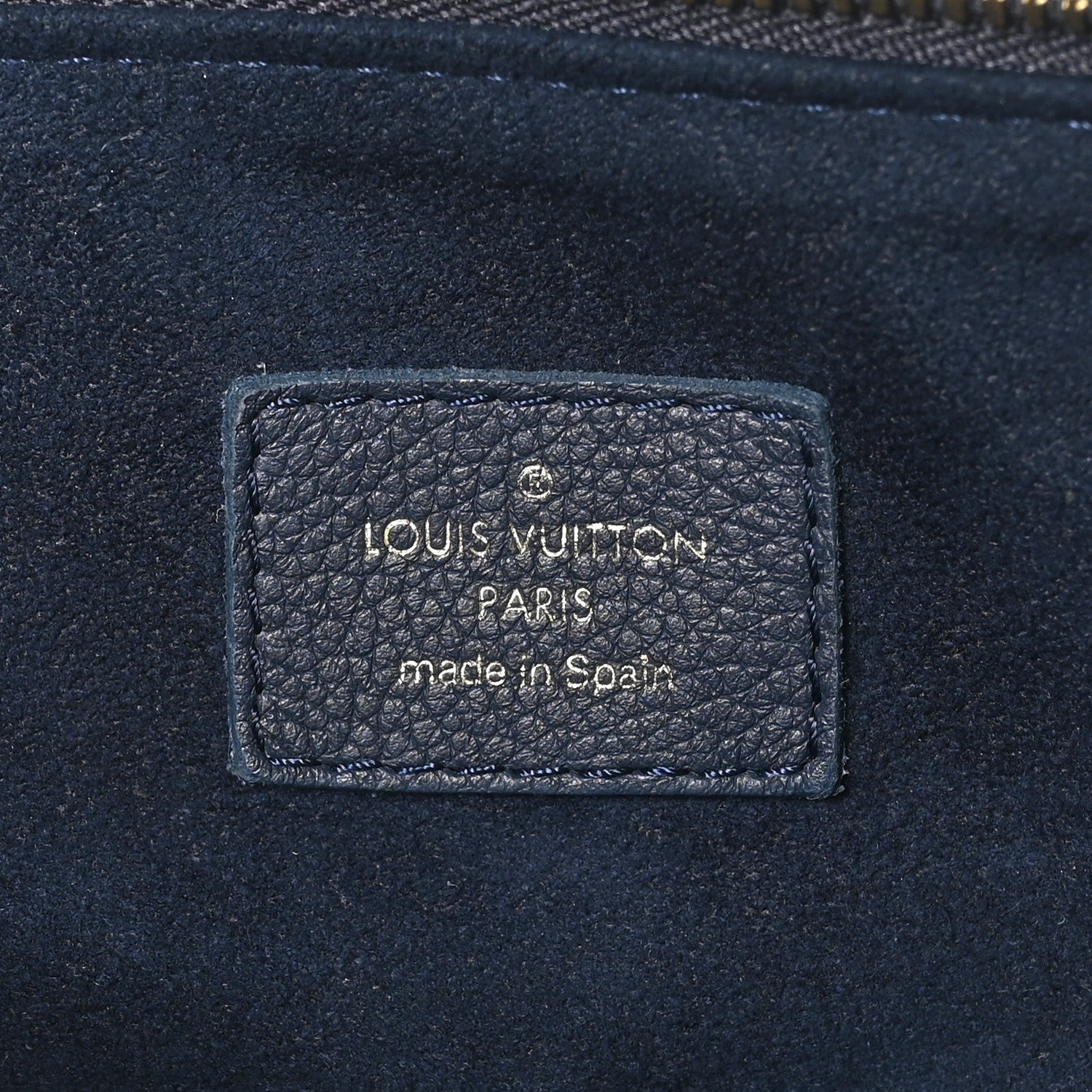 Louis Vuitton Monogram Pallas Blue Marine