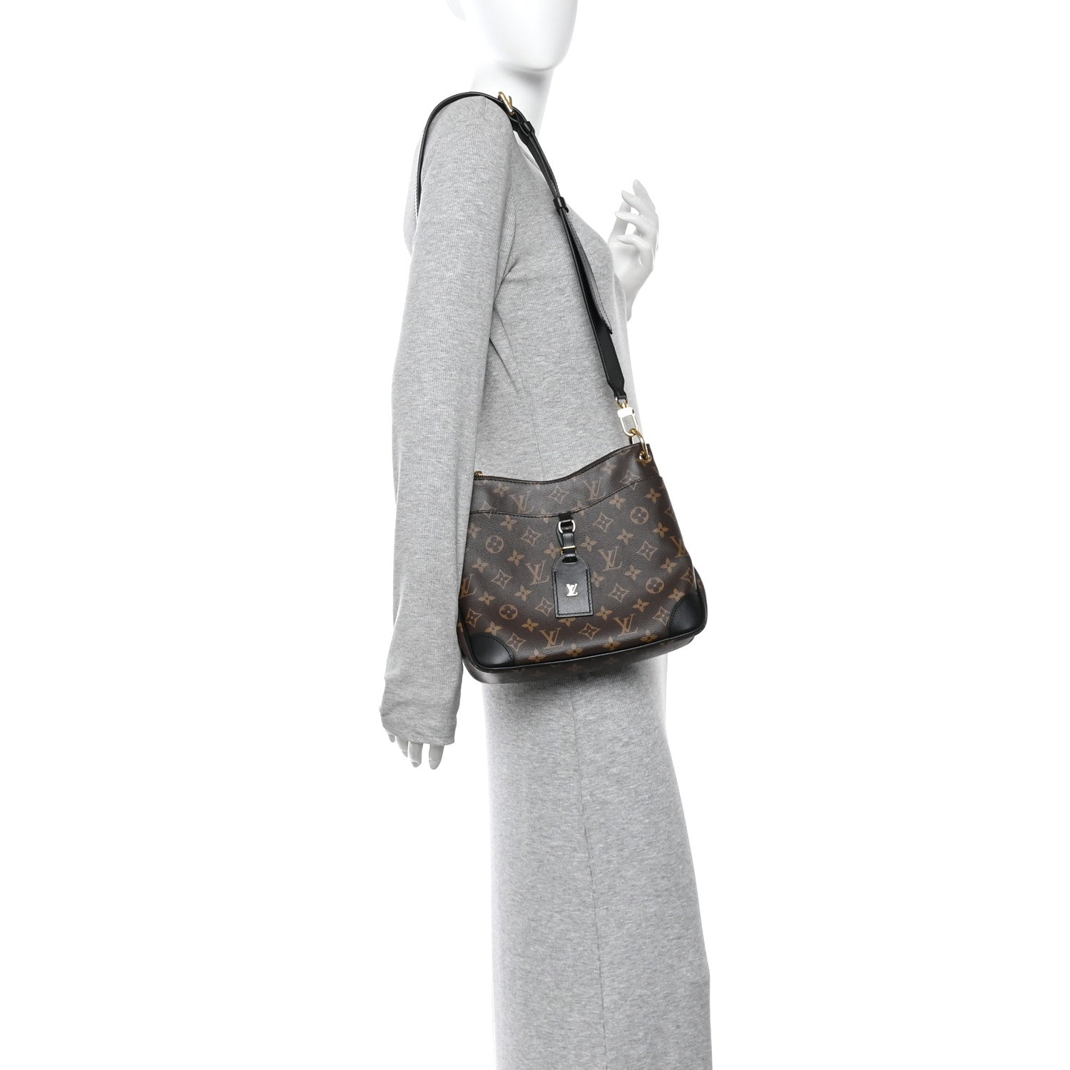 Louis Vuitton Monogram Odeon PM Black