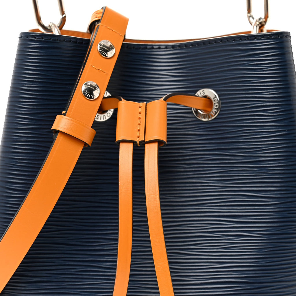 Louis Vuitton Epi Neonoe BB Indigo Safran